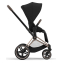Коляска 3 в 1 Cybex Priam IV Rosegold и автокресло Aton B2 i-Size Sepia Black/Volcano Black