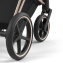 Коляска 3 в 1 Cybex Priam IV Rosegold и автокресло Aton B2 i-Size Sepia Black/Volcano Black