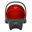 Коляска 3 в 1 Cybex Priam IV Rosegold и автокресло Aton S2 i-Size с базой Base One Mirage Grey/Hibiscus Red