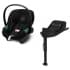 Коляска 3 в 1 Cybex Priam IV Rosegold и автокресло Aton S2 i-Size с базой Base One Mirage Grey/Moon Black