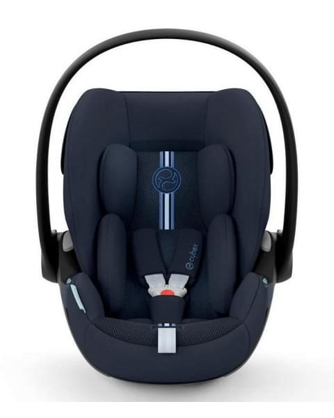 Коляска 3 в 1 Cybex Priam IV Rosegold и автокресло Cloud G i-Size Ocean Blue Plus Leaf Green