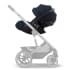 Коляска 3 в 1 Cybex Priam IV Rosegold и автокресло Cloud G i-Size Ocean Blue Plus Leaf Green