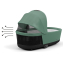 Коляска 3 в 1 Cybex Priam IV Rosegold и автокресло Cloud G i-Size Ocean Blue Plus Leaf Green