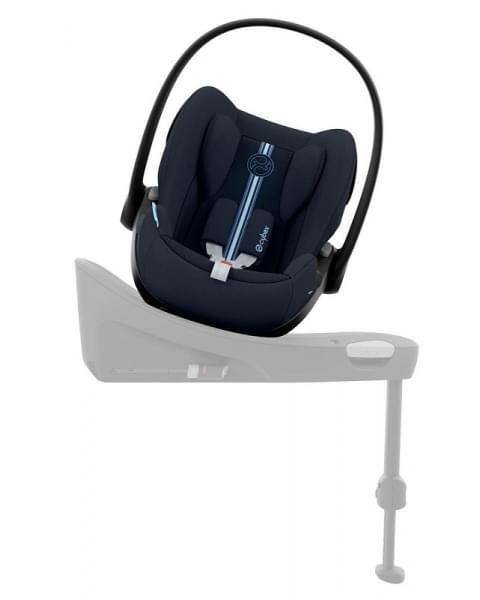 Коляска 3 в 1 Cybex Priam IV Rosegold и автокресло Cloud G i-Size Ocean Blue Plus Leaf Green