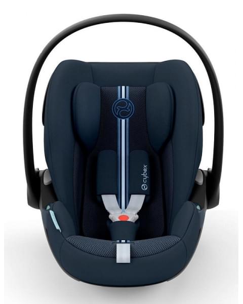 Коляска 3 в 1 Cybex Priam IV Rosegold и автокресло Cloud G i-Size Ocean Blue Plus Leaf Green