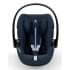 Коляска 3 в 1 Cybex Priam IV Rosegold и автокресло Cloud G i-Size Ocean Blue Plus Leaf Green
