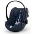 Коляска 3 в 1 Cybex Priam IV Rosegold и автокресло Cloud G i-Size Ocean Blue Plus Leaf Green
