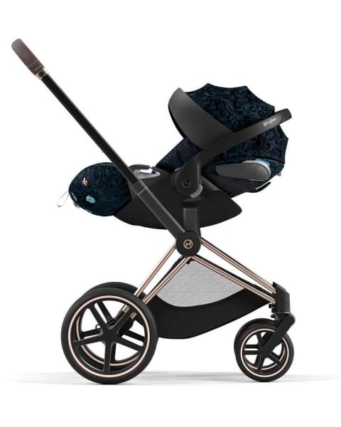 Коляска 3 в 1 Cybex Priam IV и автокресло Cloud T i-Size Jewels of Nature/Rosegold