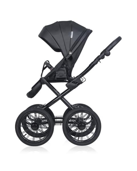 Коляска 3 в 1 Riko Basic Montana X Ecco Prestige, 12 Black (черный)