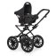 Коляска 3 в 1 Riko Basic Montana X Ecco Prestige, 12 Black (черный)