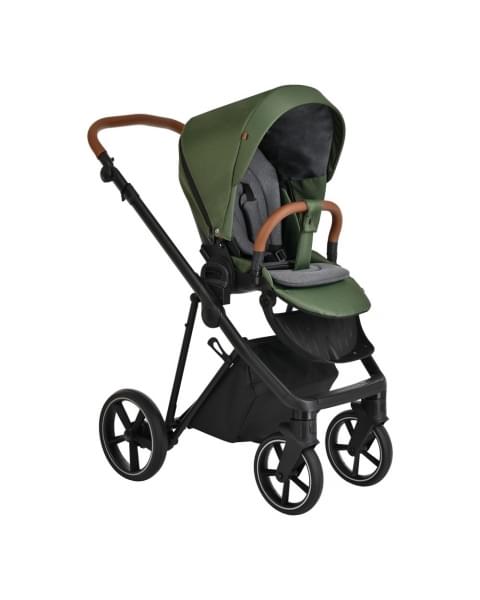 Коляска 3 в 1 Roan Sol, Boho Green (Темно-зеленый)