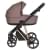 Коляска 3 в 1 Roan Sol Luxury, Cocoa шасси Rose Gold (Коричневый)