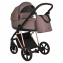 Коляска 3 в 1 Roan Sol Luxury, Cocoa шасси Rose Gold (Коричневый)