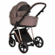 Коляска 3 в 1 Roan Sol Luxury, Cocoa шасси Rose Gold (Коричневый)