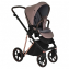 Коляска 3 в 1 Roan Sol Luxury, Cocoa шасси Rose Gold (Коричневый)