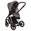 Коляска 3 в 1 Roan Sol Luxury, Cocoa шасси Rose Gold (Коричневый)
