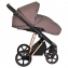 Коляска 3 в 1 Roan Sol Luxury, Cocoa шасси Rose Gold (Коричневый)