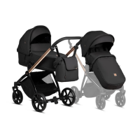 Коляска 3 в 1 Tutis Mio Plus Termo Black Edition, Rose Gold (292)