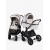 Коляска 3в1 AmaroBaby Motus Premium Ecco Молочный