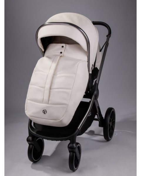 Коляска 3в1 AmaroBaby Motus Premium Ecco Молочный