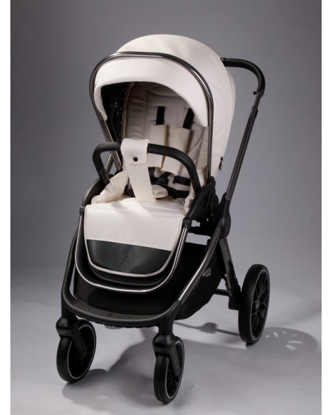 Коляска 3в1 AmaroBaby Motus Premium Ecco Молочный