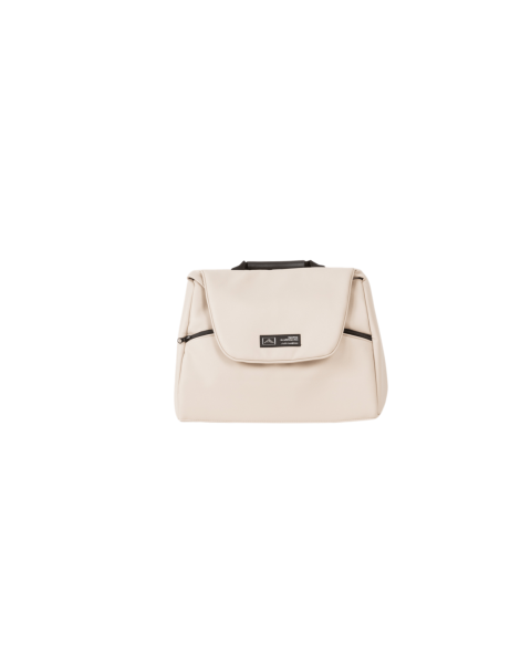 Детская коляска Adamex Nola Deluxe 3 в 1 N-SD10 (СВ.БЕЖ КОЖА + БЕЖ.ПЕРЛ.КОЖА)