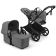 Коляска 2 в 1 Bugaboo Donkey 6 Серый (Moon Grey/Moon Grey)