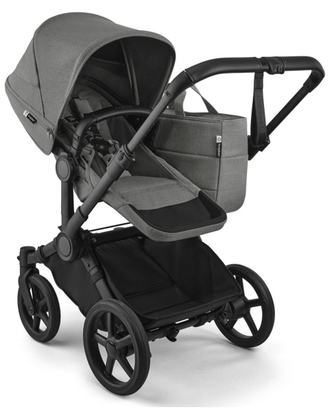 Коляска 2 в 1 Bugaboo Donkey 6 Серый (Moon Grey/Moon Grey)