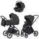 Коляска Carrello Vector CRL-6550 Vega Absolute Black 3 в 1 Magnet Black
