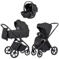 Коляска Carrello Vector CRL-6550 Vega Absolute Black 3 в 1 Magnet Black