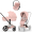 Коляска 3 в 1 Cybex Priam V Rosegold Style Peach Pink + Cloud T Peach Pink Plus