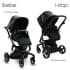 Коляска Ibebe I-Stop 2 в 1 IS 7 Black/Chome