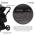 Коляска Ibebe I-Stop Leather 2 в 1 IS 31 White/Black