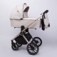Коляска детская Peppy Monaco 2 в 1 Beige (бежевый), рама беж, шлифованный алюминий 2026