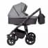 Коляска для двойни 2 в 1 Indigo Charlotte Sity Duo, Cs 04 (Черный + Темно-серый)