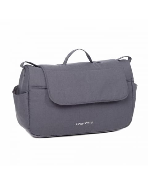 Коляска для двойни 2 в 1 Indigo Charlotte Sity Duo, Cs 07 (Темно-серый + Темно-розовый)