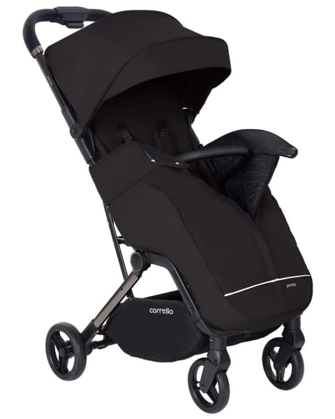 Коляска прогулочная Carrello Porto CRL-5522, Vintage Black (Черный)