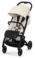 Коляска прогулочная Cybex Beezy (с дождевиком и бампером), Canvas White (Белый)