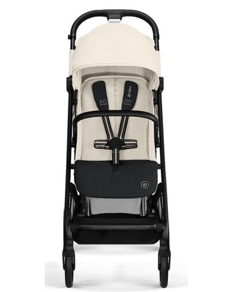 Коляска прогулочная Cybex Beezy (с дождевиком и бампером), Canvas White (Белый)