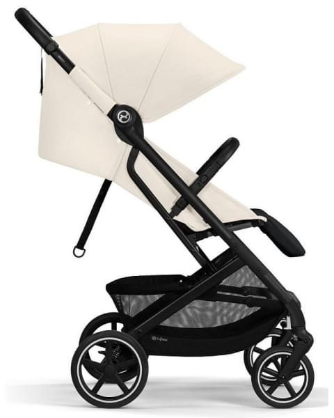 Коляска прогулочная Cybex Beezy (с дождевиком и бампером), Canvas White (Белый)