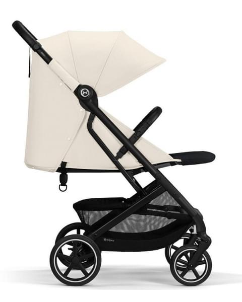 Коляска прогулочная Cybex Beezy (с дождевиком и бампером), Canvas White (Белый)
