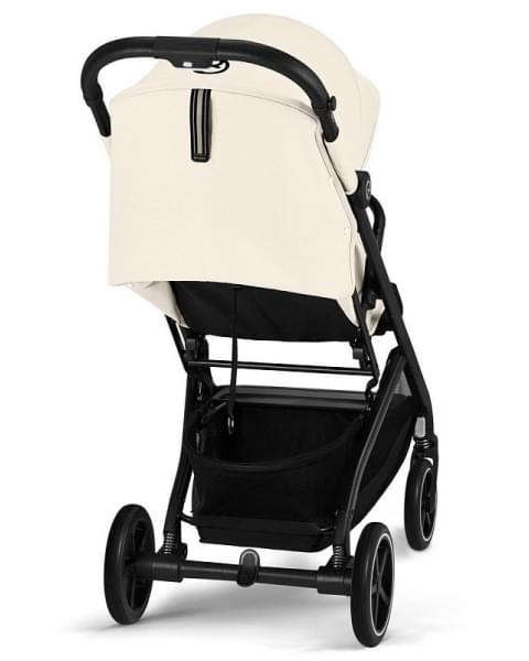 Коляска прогулочная Cybex Beezy (с дождевиком и бампером), Canvas White (Белый)