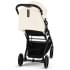 Коляска прогулочная Cybex Beezy (с дождевиком и бампером), Canvas White (Белый)