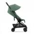 Коляска прогулочная Cybex Coya шасси Matt Black, Leaf Green (Зеленый)