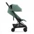 Коляска прогулочная Cybex Coya шасси Matt Black, Leaf Green (Зеленый)