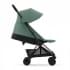 Коляска прогулочная Cybex Coya шасси Matt Black, Leaf Green (Зеленый)