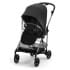 Коляска прогулочная Cybex Melio (с дождевиком), Magic Black (Черный)