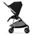 Коляска прогулочная Cybex Melio (с дождевиком), Magic Black (Черный)