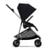 Коляска прогулочная Cybex Melio (с дождевиком), Magic Black (Черный)