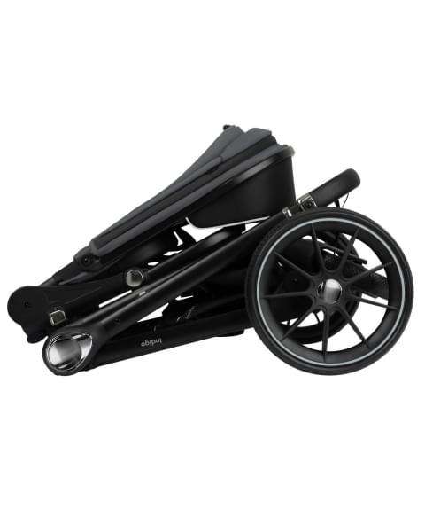 Коляска прогулочная Indigo GLOSS темно-серый